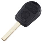 Coque cl� pour bmw e31 e32 e34 e36 e38 e39 e46 z3 z4 x5 x3 - 3 boutons - plip t�l�commande avec lame ...