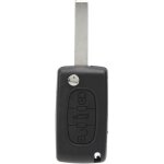 Coque de cl� de coffre de voiture 3 boutons remplacement pour groove sans base noir sc�ne de.