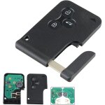 Coque cl� pour ren - ault - cl� de voiture t�l�commande 3 boutons pour ren - ault megane 2 scenic 2 clio ...