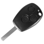 Coque cl� pour renault clio kangoo modus twingo trafic master - 3 boutons - plip t�l�commande phonillico ...