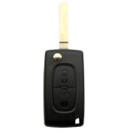 Coque + lame psa 2 boutons - pile sur circuit imprime - psa208c -