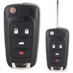 Coque de protection pour clé de voiture à 5 boutons pour chevrolet camaro 2010 - 2013 Coque de protection pour clé de voiture à 5 boutons pour chevrolet camaro 2010 - 2013