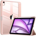 Coque rigide en cristal pour ipad air 11 gen. 6 2024 (rose) Coque rigide en cristal pour ipad air 11 gen. 6 2024 (rose)