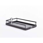 Corbeille arena style anthracite - nombre de corbeilles : 2 - largeur : 250 mm - pour caisson de largeur ...