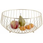 Pt living - corbeille  fruits design mtal large kink