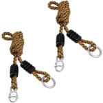 Corde balancoire exterieur, 2pcs sangle balancoire arbre r�glables, 1. 8m corde balancoire r�sistante ...