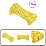 Corde de bateau jaune 3 mm 100 m polypropylne - corde de bateau - corde nautique - polypropylne - amarrage ...
