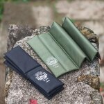 Cordes beiges de 4 x 3 m�tres + 4 piquets de sol fluorescents corde d'ext�rieur r�fl�chissante et coupe ...