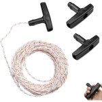 Corde de d�marrage, lanceur poign�e de d�marrage avec corde, 10 m�tres 3mm