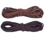 Corde à faire soi - même 2 pièces 1, 9 mètres cordon en cuir pour bracelet collier perles fabrication ... Corde à faire soi - même 2 pièces 1, 9 mètres cordon en cuir pour bracelet collier perles fabrication ...