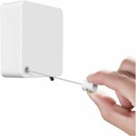 Corde � linge r�tractable en acier inoxydable de 4. 8m, facile � installer, charge maximale de 20 kg, ...