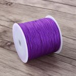 Corde en nylon satin�, fil de n?ud chinois pour la fabrication de bijoux, utilis� dans la fabrication ...