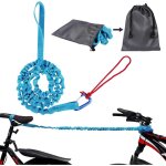 Corde de remorquage de v�lo pour enfants, 3 m, auto - r�tractable, �lastique, sangle de remorquage, pour ...
