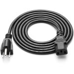 Cordon d'alimentation de remplacement  3 broches, 30, 824 mm 3 mtres, adapt aux appareils lectromnagers, ...
