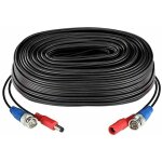 Vurahome - cordon d'alimentation vid�o cable bnc pour cam�ra dvr de surveillance de s�curit� 18. 3m / ...