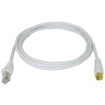 Cordon rj45 / fiche f sat longueur 2 mtres michaud q296