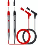 Cordon de test, 1 paire de c�ble multim�tre 107 cm, 1000 v / 20 a, noir & rouge