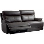 Altobuy - cordoue - canap relax electrique 3 places cuir marron