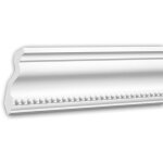Corniche 150216 profhome moulure dcorative clairage indirect style no - classicisme blanc 2 m