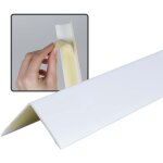 Corni�re pvc autocollante 30x30mm, profil� de protection d'angle, baguette d'angle, protection d'ar�te ...
