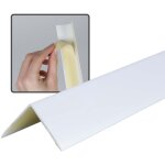 Corni�re pvc autocollante 30x30mm, profil� de protection d'angle, baguette d'angle, protection d'ar�te ...