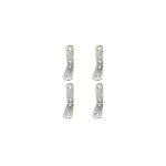 Cornières de renfort an24 60x60x19mm en acier inoxydable (4 unités, vis comprises) Cornières de renfort an24 60x60x19mm en acier inoxydable (4 unités, vis comprises)