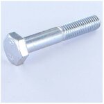 Corps de boulon filetage partiel t�te hexagonale th m8x55 classe 10. 9 acier zingu� - 10 pi�ces