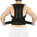 Correcteur de posture, redresseur de dos, ceinture de correction de posture confortable et ajustable ...