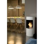 Cortina floor bio - chemine 2500w blanc tecno air system