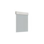 Edm - rideau de porte 120x210cm plat brut n°5 verre transparent. Edm - rideau de porte 120x210cm plat brut n°5 verre transparent.