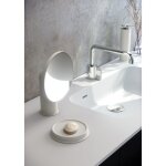 Cosmic - geyser miroir grossissant miroir maquillage blanc mat � poser sur plan (x5)