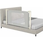 Costway - barrire de scurit de lit bb / enfant portable 150cm hauteur rglable soulvement vertical, ...