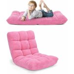 Costway - canap paresseux tatami pliable chaise de plancher coussin de chaise de lit sige de sol pour ...