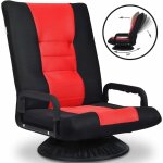 Costway - chaise de jeu pivotante 360 degrés, chaise pliante ajustable en 6 positions, dossier rembourré ... Costway - chaise de jeu pivotante 360 degrés, chaise pliante ajustable en 6 positions, dossier rembourré ...