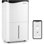 Dshumidificateur d'air 4 en 1 50 l / jour pour espace 60 ?contrle wifi sche - linge ecran led tactile ...