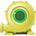 Costway - gonfleur lectrique 450w pour aire de jeu gonflable, souffleur lectrique rsistant  haute ...