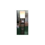 Costway - lampadaire sur pied salon moderne avec led e27 variable de 5000k et 1 port usb, lampe salon ...