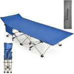 Costway - lit de camping pliable, charge jusqu' 400 kg, lit de voyage  pliage rapide avec sac de transport ...