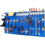 Costway - organiseur mural en panneau perforé, kit de rangement d'outils en métal avec 3 panneaux perforés ... Costway - organiseur mural en panneau perforé, kit de rangement d'outils en métal avec 3 panneaux perforés ...