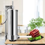 Poussoir � saucisse 3l machine � saucisse poussoir � viande en acier inoxydable appareil de remplissage ...