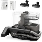 Costway shampouineuse canap� de 1800w, nettoyeur de tapis avec nettoyage � la vapeur st�rilisation l'eau ...