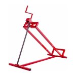 Costway - tracteur tondeuse � gazon levage 400 kg ascenseur treuil auxiliaire de nettoyage