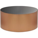 Cotecosy - table basse selenium en verre et mtal cuivr