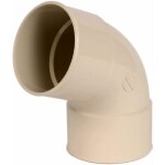 Nicoll - coude 67 degr double femelle 100, sable