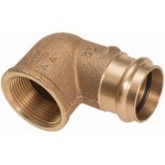 Coude 90 degr�s - a sertir - cuivre - femelle / femelle - diam�tre 16 mm vers 1 / 2 - sachet de 2 altech ...