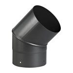 Coude mail noir mat 45 200