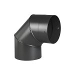 Coude mail noir mat 90 139