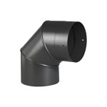 Coude �mail noir mat 90� �150