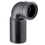 Coude d'�vacuation 90� geberit raccordement pe pour wc suspendu