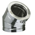 Poujoulat - element therminox ti coude 45� 150 ec45150ti